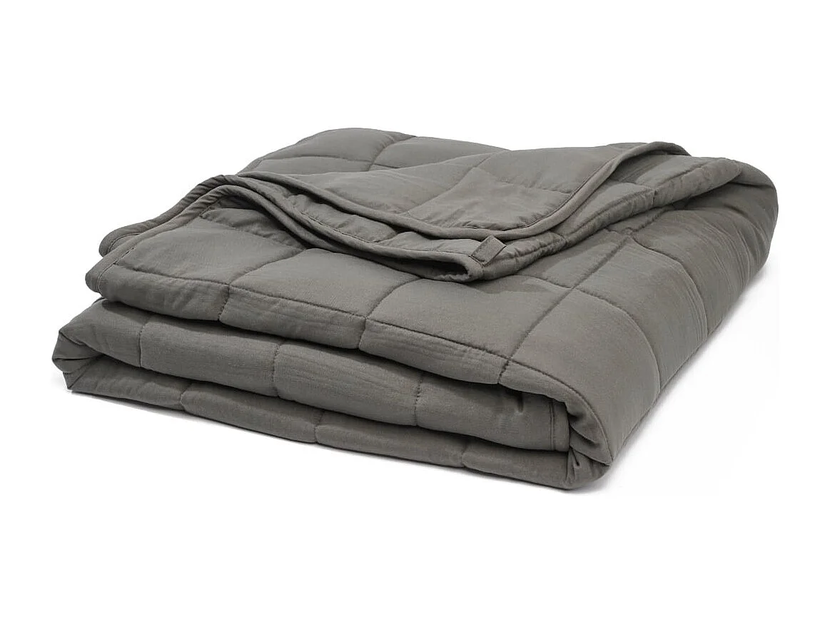 Couverture lestée anti-stress - Couette ponderée relaxante microfibre douce - 150x200cm