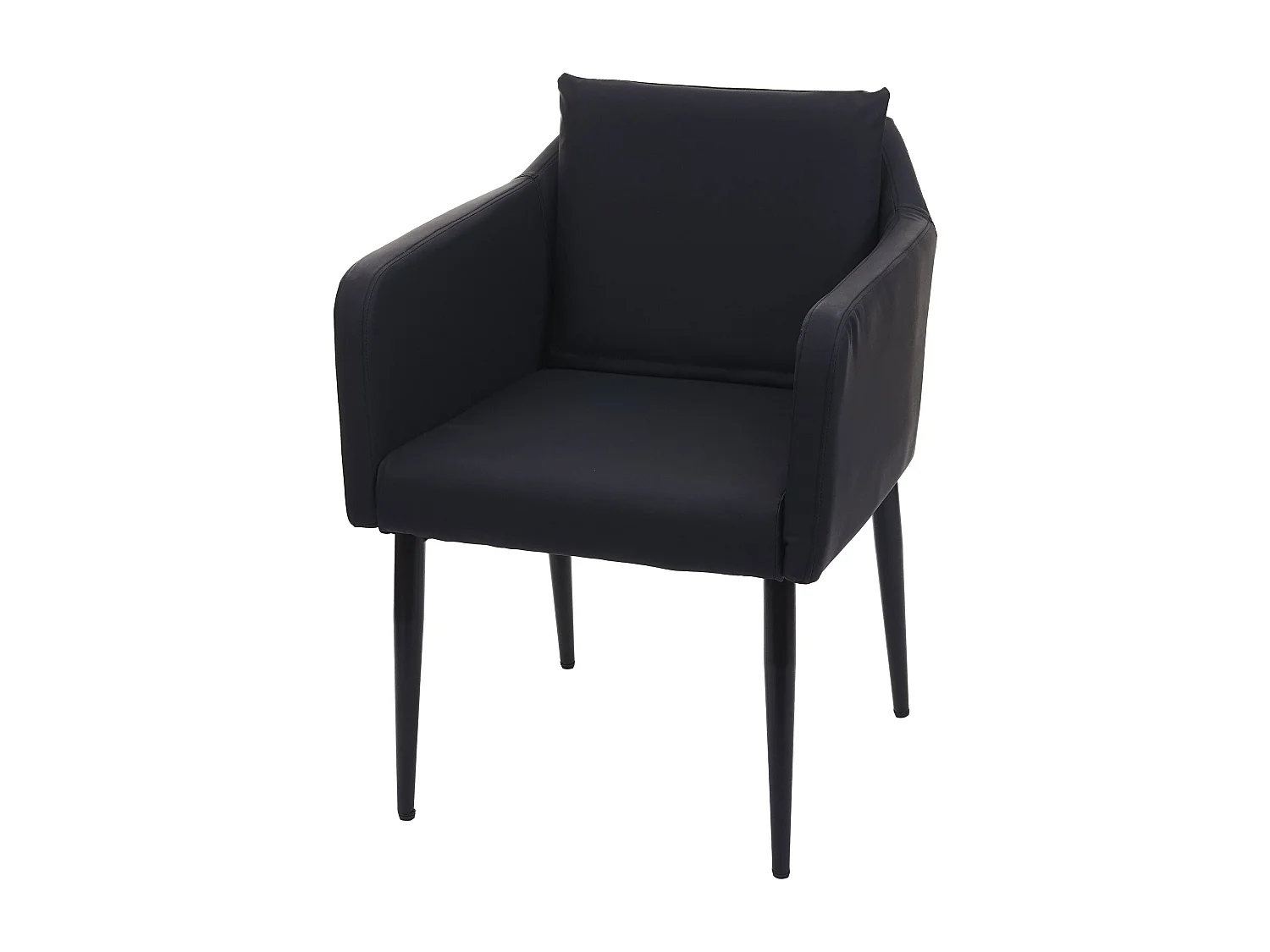 Fauteuil chaise lounge salle métal argentée 60 x 65 x 83 cm 04_0002288