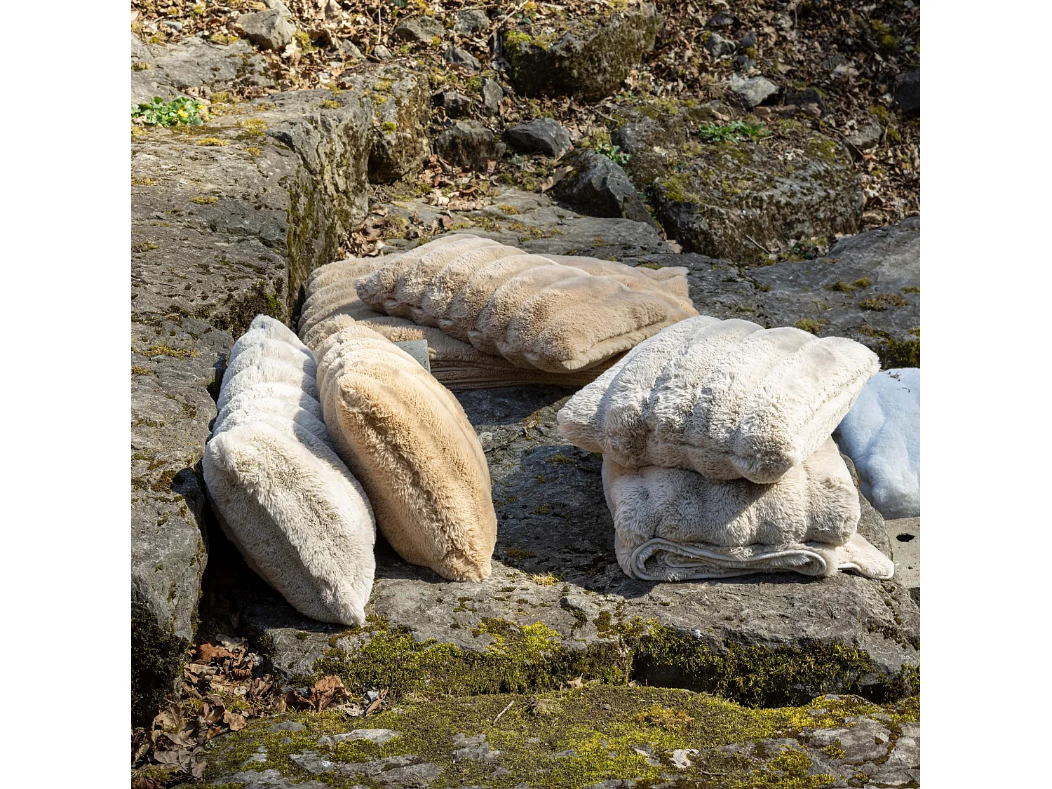 Almofada Astrid Grège 40 x 65 cm