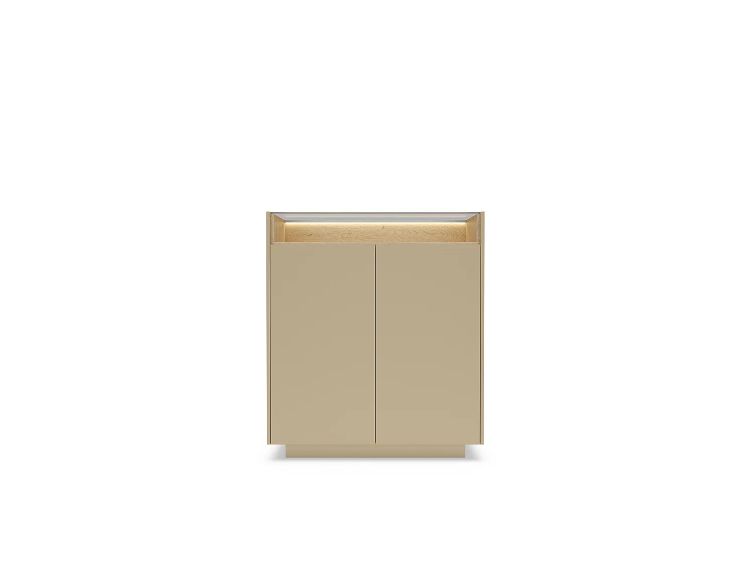 Kommode, Kakao + Cremona-Eiche, 103,2 x 119,2 x 39,5 cm