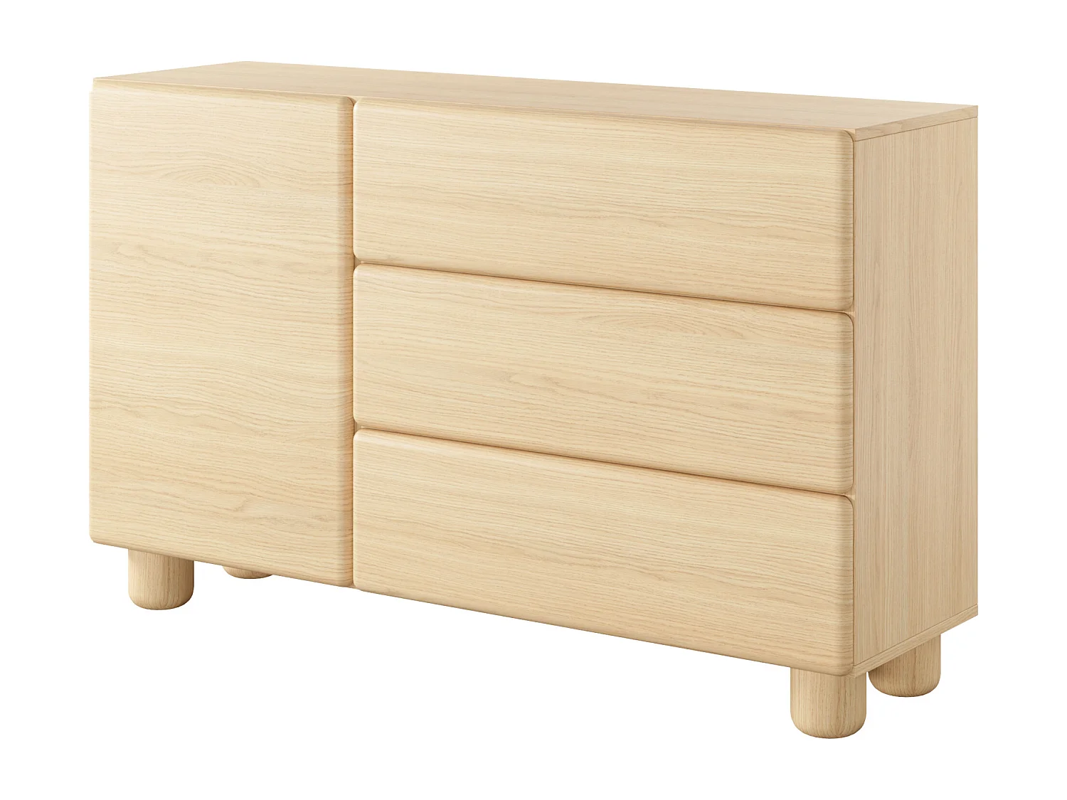 Kommode, Vicenza-eg, 130 x 80,2 x 38 cm