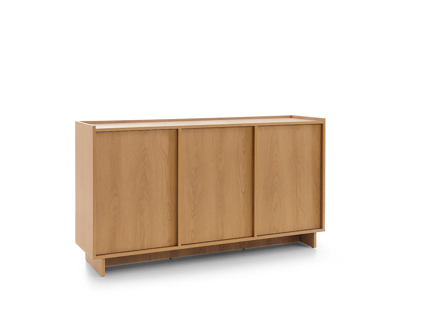Kommode, karamellfarbene Eiche, 147 x 82 x 39 cm