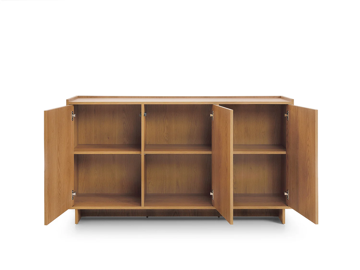 Kommode, karamellfarbene Eiche, 147 x 82 x 39 cm