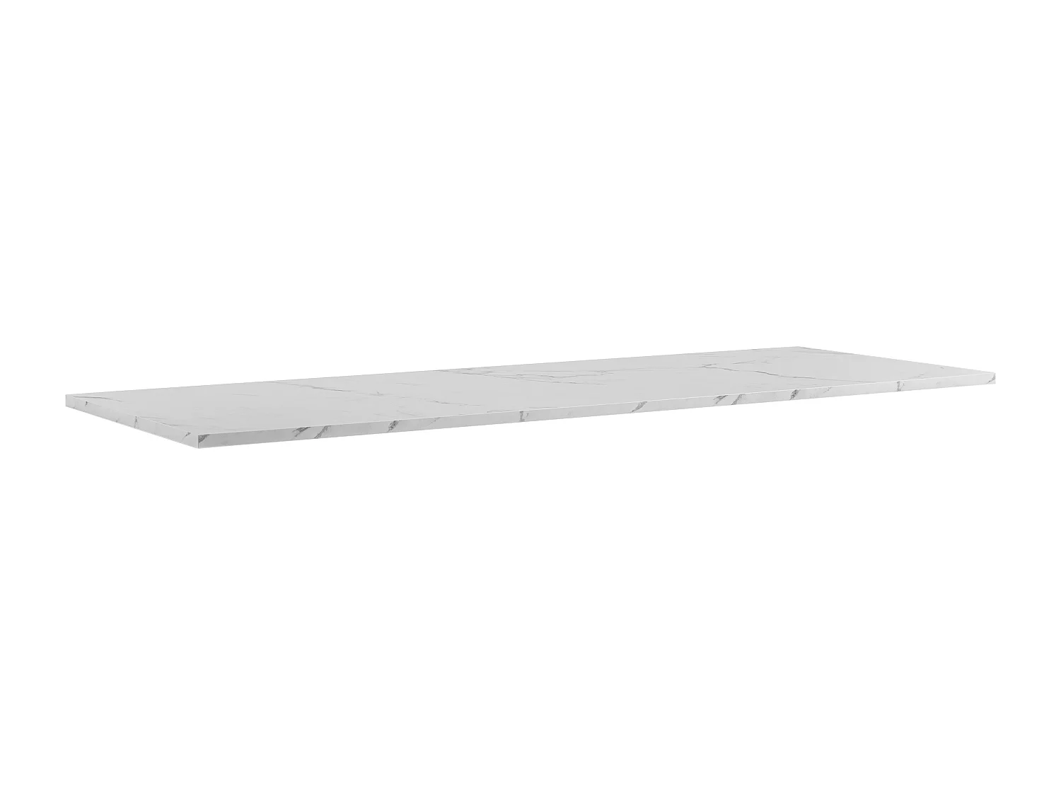 Meuble de salle de bains, cachemire, plateau en marbre blanc, 100 (80+20) x 57 x 46 cm