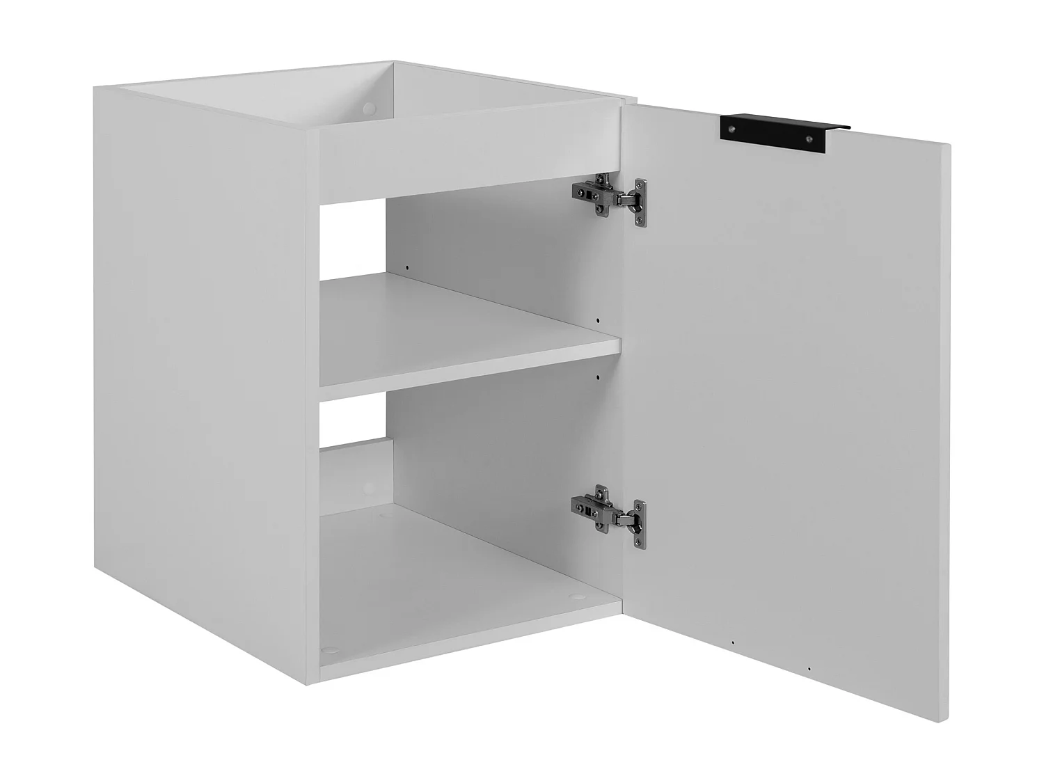 Wandhängender Badezimmerschrank, Kaschmir /weißem Marmor (MDF), 120 x 57 x 46 cm