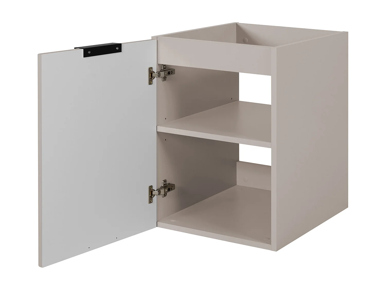 Wandhängender Badezimmerschrank, Kaschmir /weißem Marmor (MDF), 120 x 57 x 46 cm