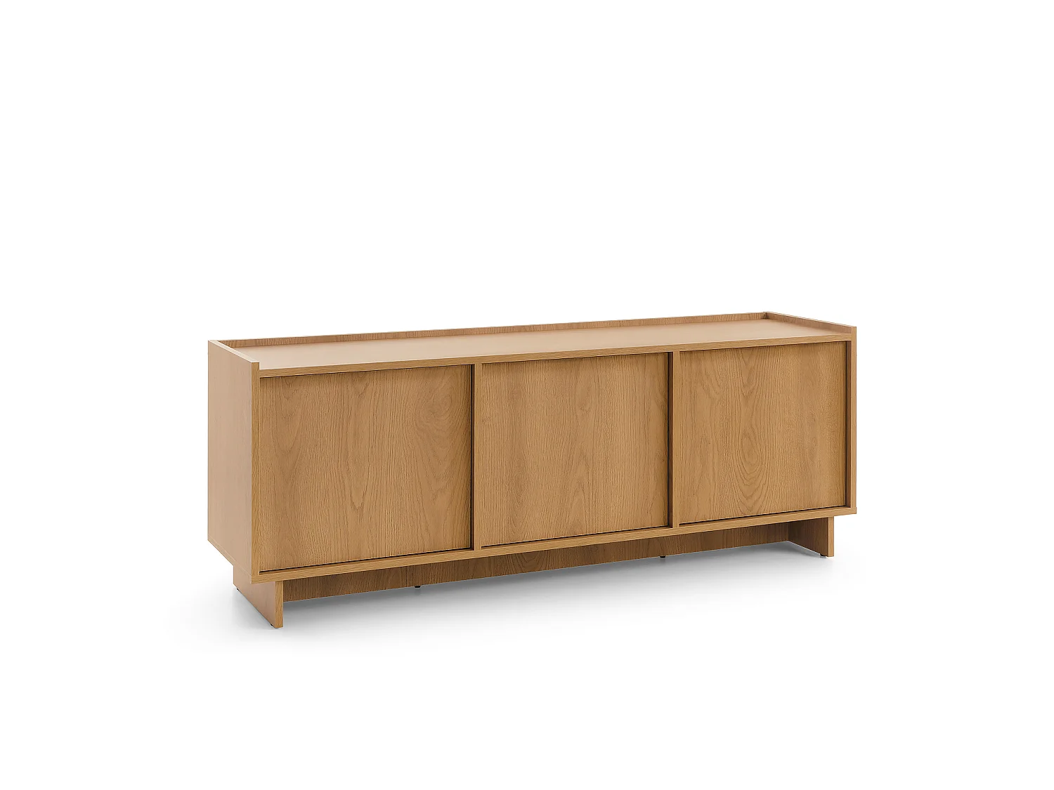 TV Schrank, karamellfarbene Eiche, 147 x 55 x 39 cm