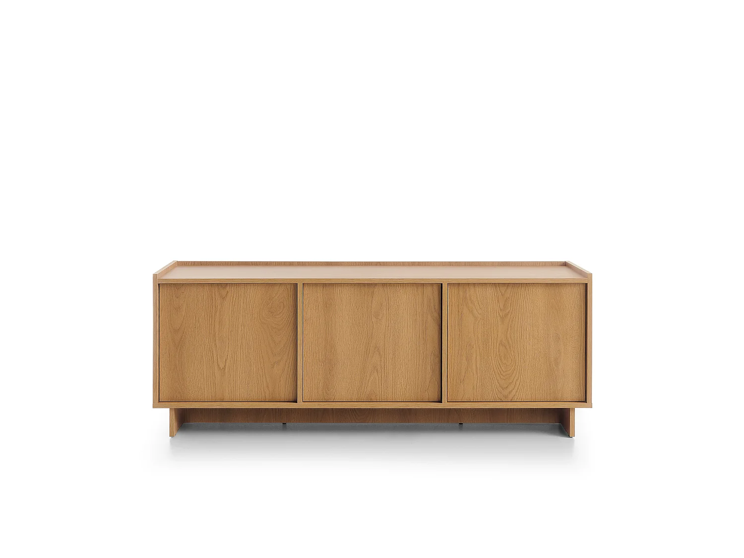 TV Schrank, karamellfarbene Eiche, 147 x 55 x 39 cm
