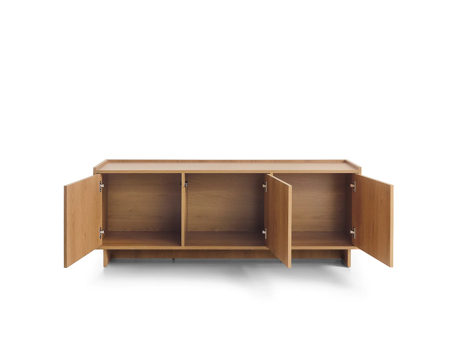 TV Schrank, karamellfarbene Eiche, 147 x 55 x 39 cm