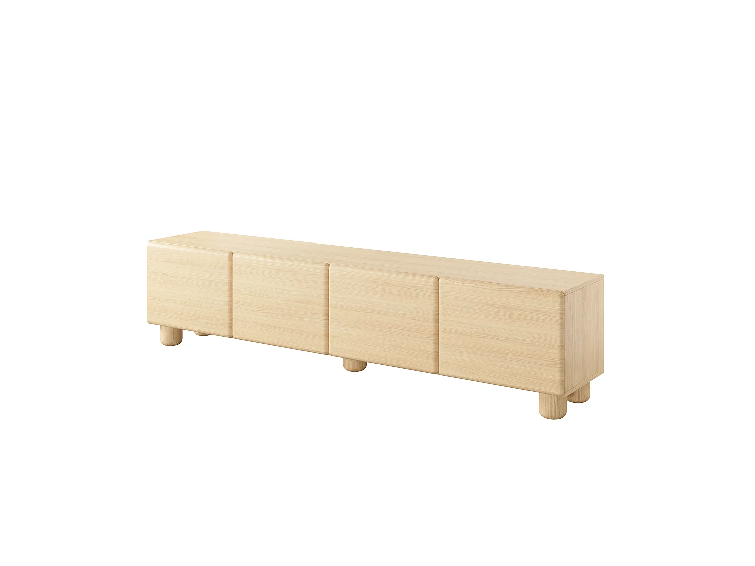 TV-Schrank, Vicenza-Eiche, 199,7 x 46,7 x 38 cm