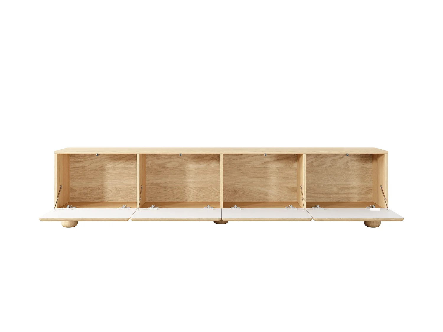 TV-Schrank, Vicenza-Eiche, 199,7 x 46,7 x 38 cm