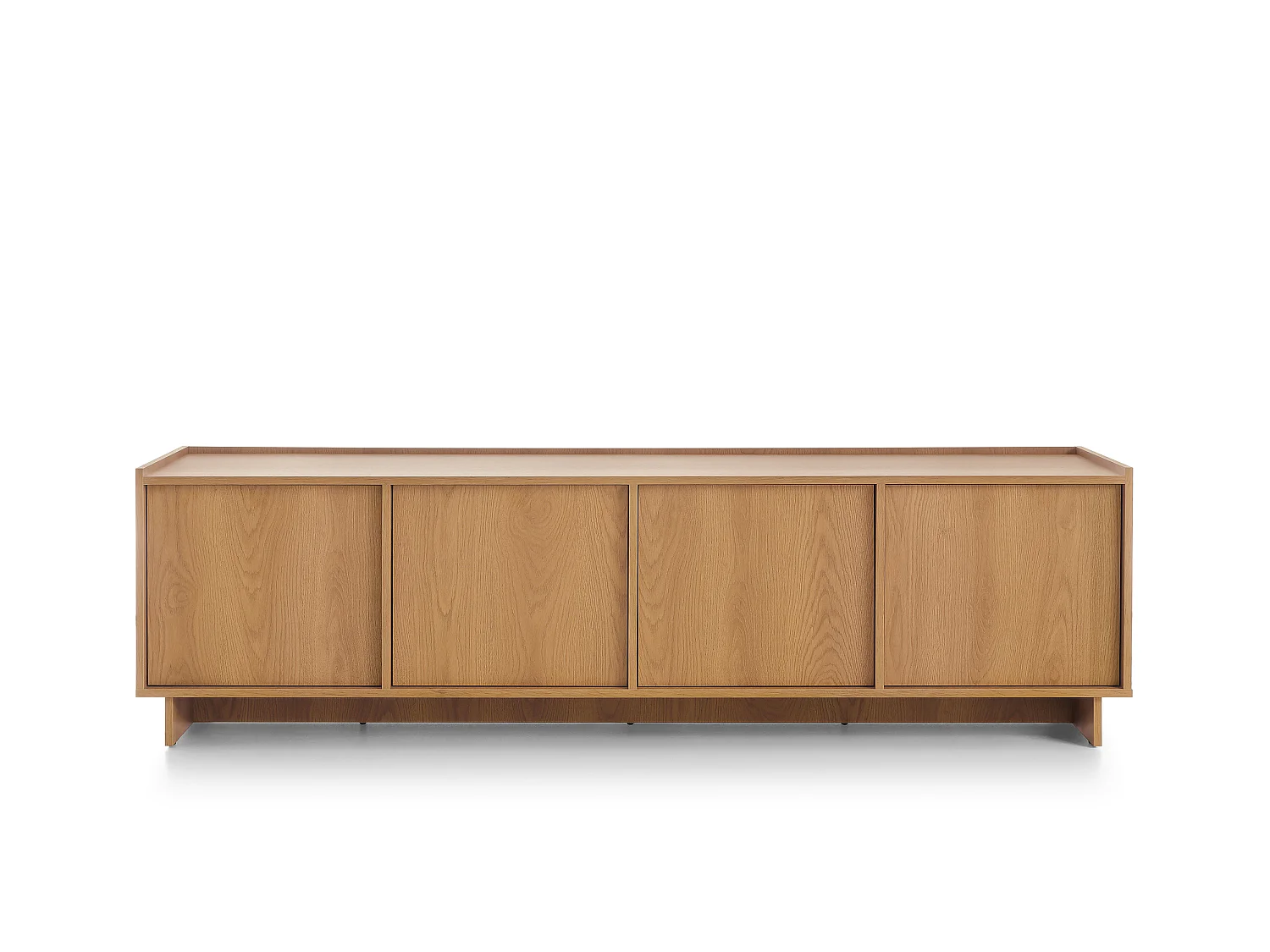 TV Schrank, karamellfarbene Eiche, 195 x 55 x 39 cm