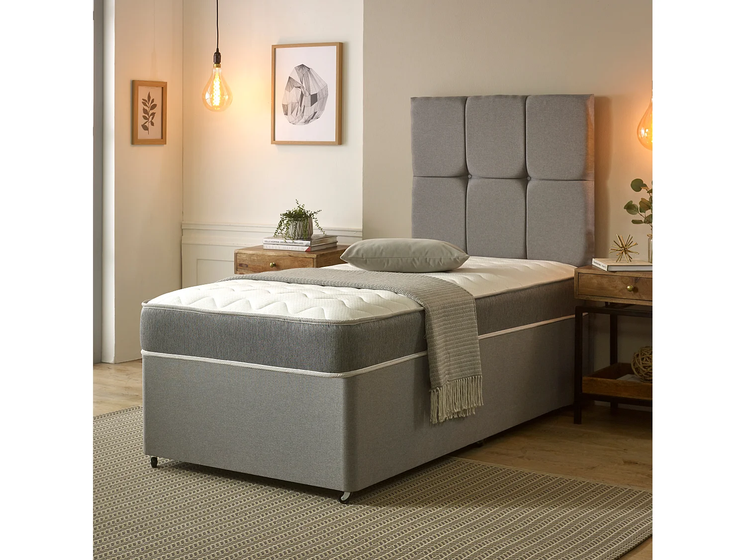 Zig Zag Hybrid Spring Mattress - Soft Firmness