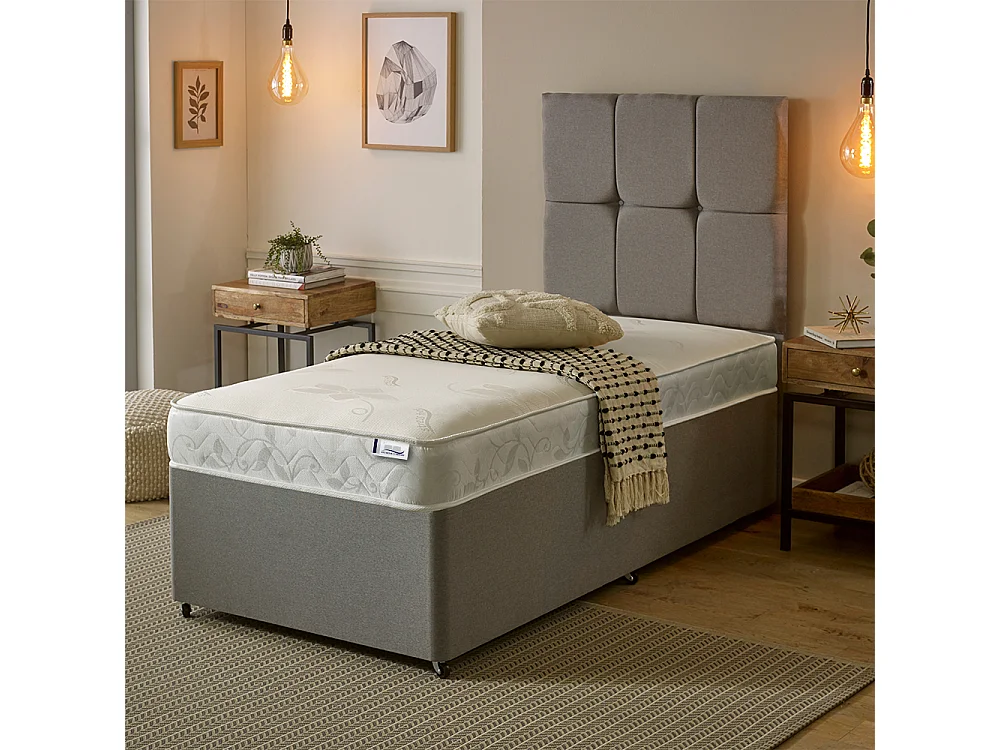 The Pluto Stress-Free Essentials White Border  Hybrid Spring Mattress