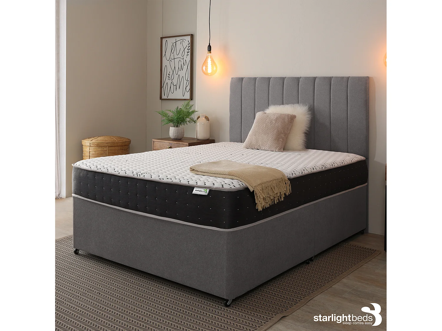 Cashmere 1000 Pocket Natural Mattress