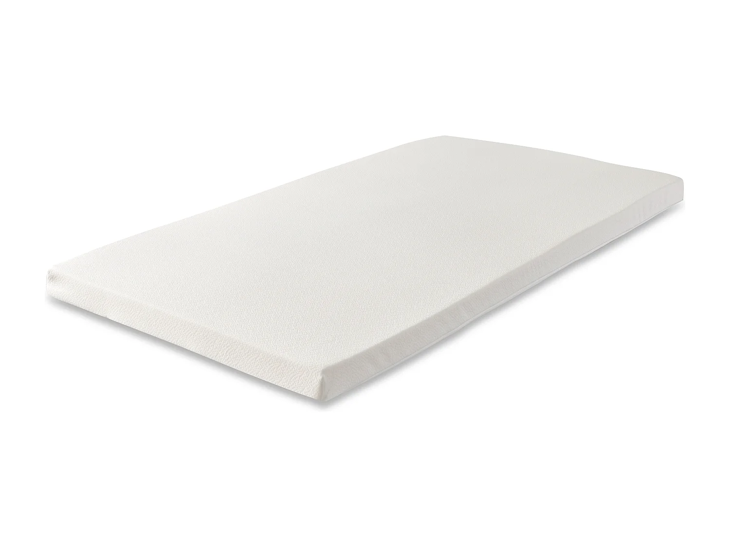 Starlight Beds 1" Deep Pisa Memory Foam Mattress Topper with Zipper Cover