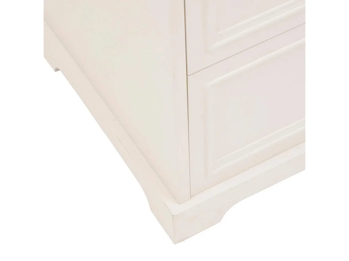 Chiffonnier 5 Tiroirs "Mohéa" 113cm Ivoire