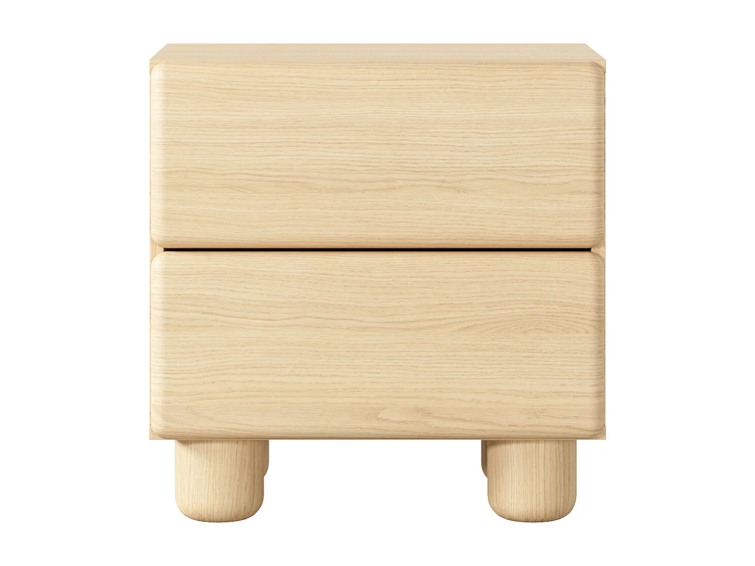 Nightstand, Vicenza oak, 50.1 x 51.7 x 38 cm