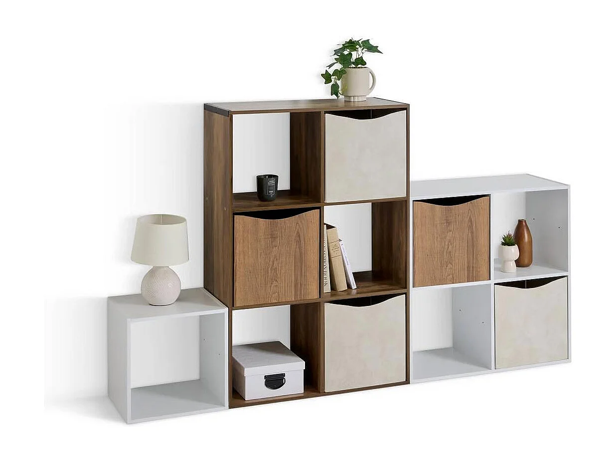 Boîte de Rangement "Côme" 31x31cm Beige