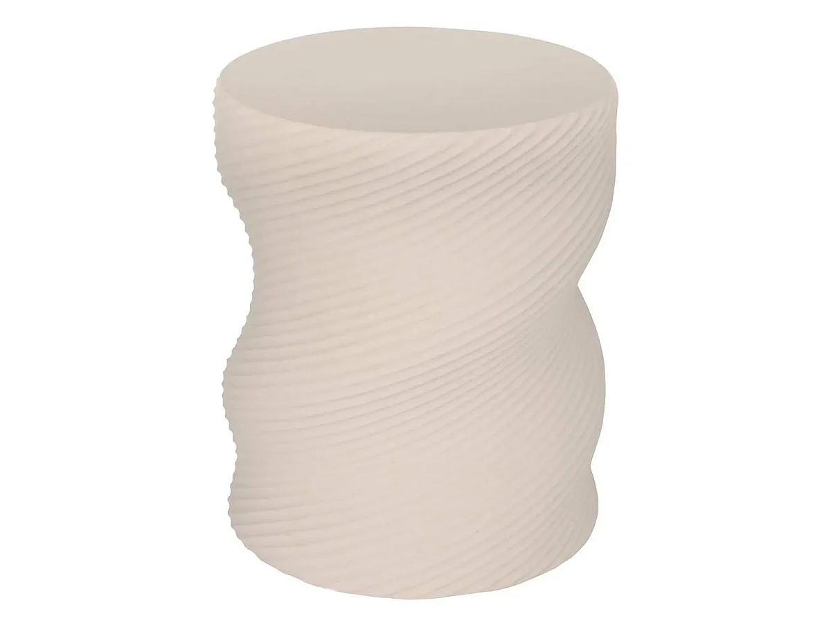Table d'Appoint Totem "Saddle" 40cm Sable