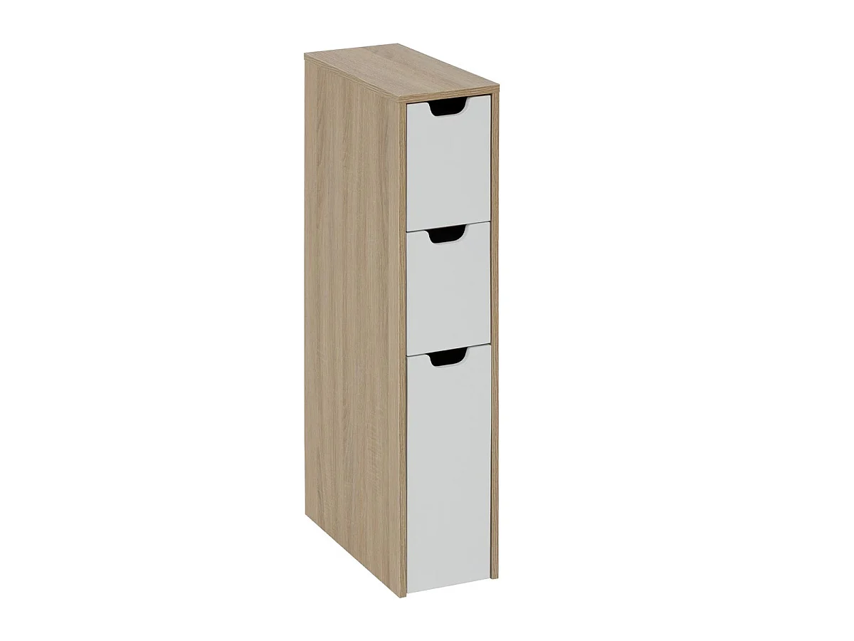 Meuble de Rangement Cuisine "Eat Up" 80cm Marron