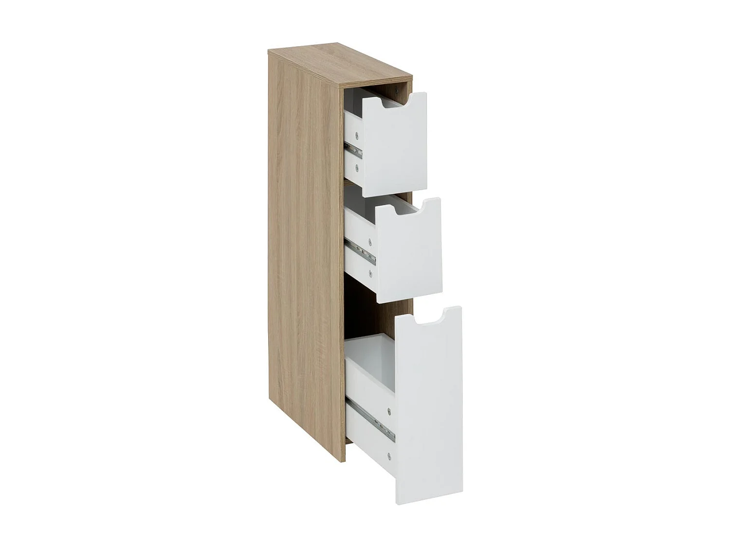 Meuble de Rangement Cuisine "Eat Up" 80cm Marron