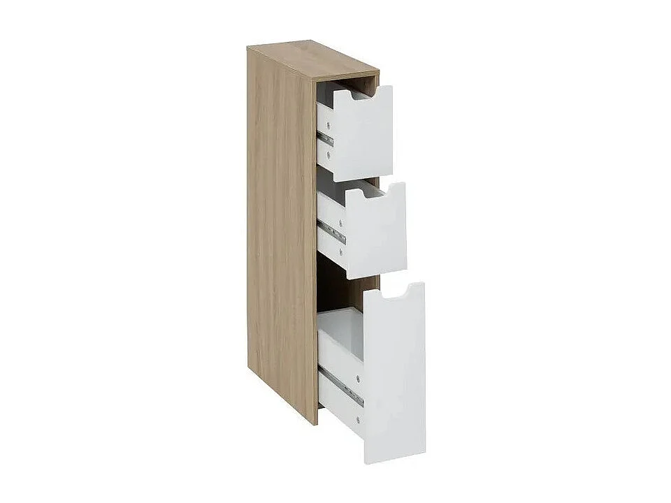 Meuble de Rangement Cuisine "Eat Up" 80cm Marron