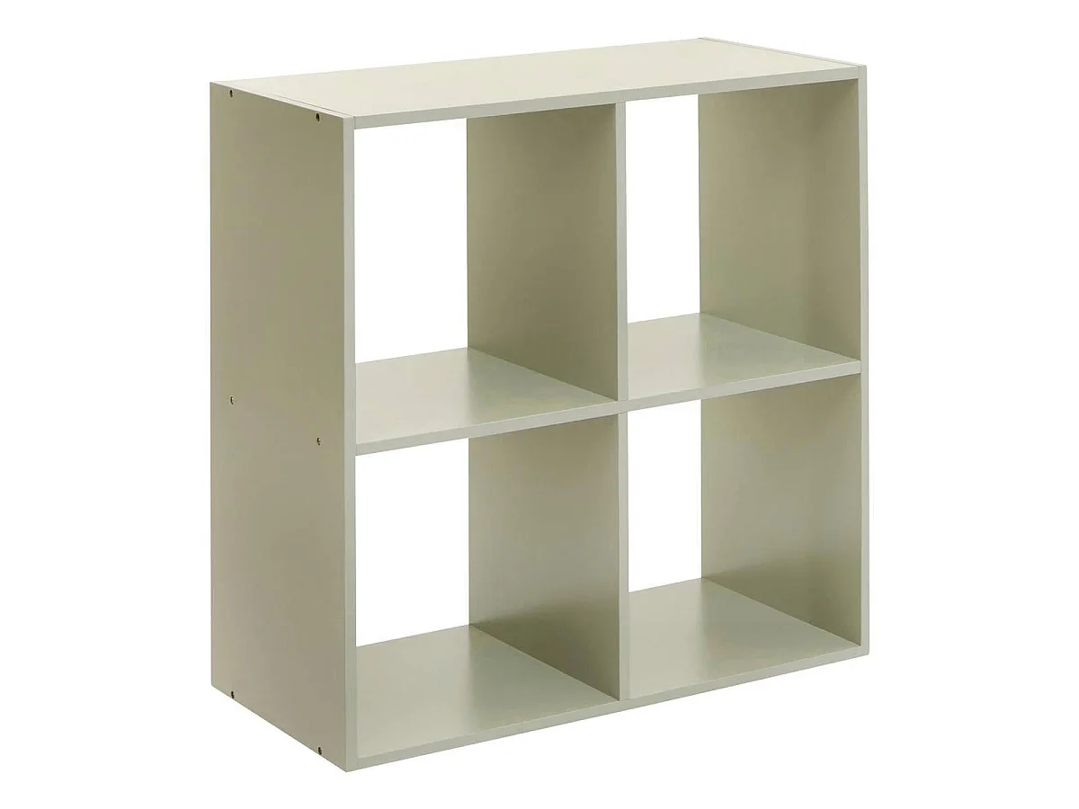 Étagère Enfant 4 Cases "Mix n'Modul" 63cm Vert