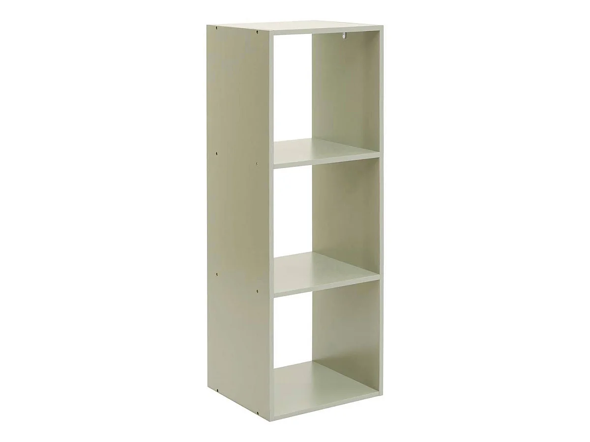 Étagère Enfant 3 Cases "Mix n'Modul" 94cm Vert