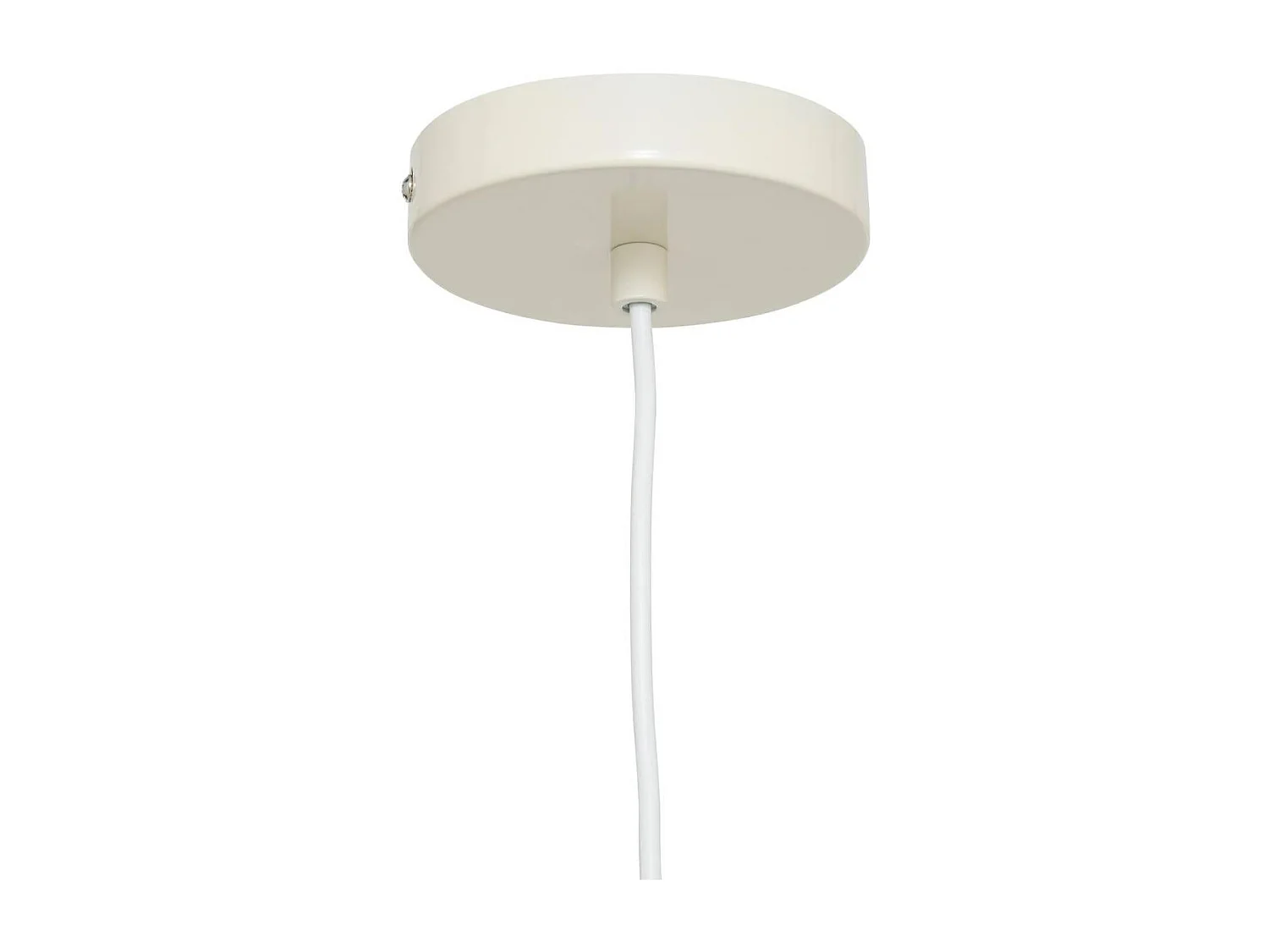 Suspension Design en Métal "Patty" 28cm Crème