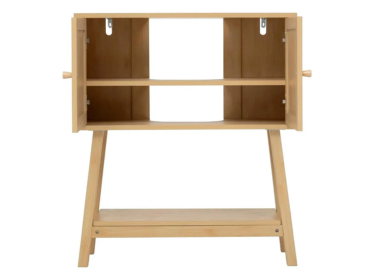 Meuble Sous Lavabo "Cane" 80cm Naturel