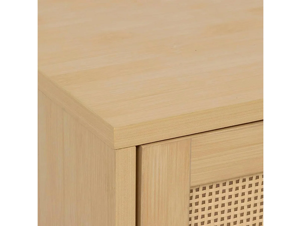 Meuble Sous Lavabo "Cane" 80cm Naturel