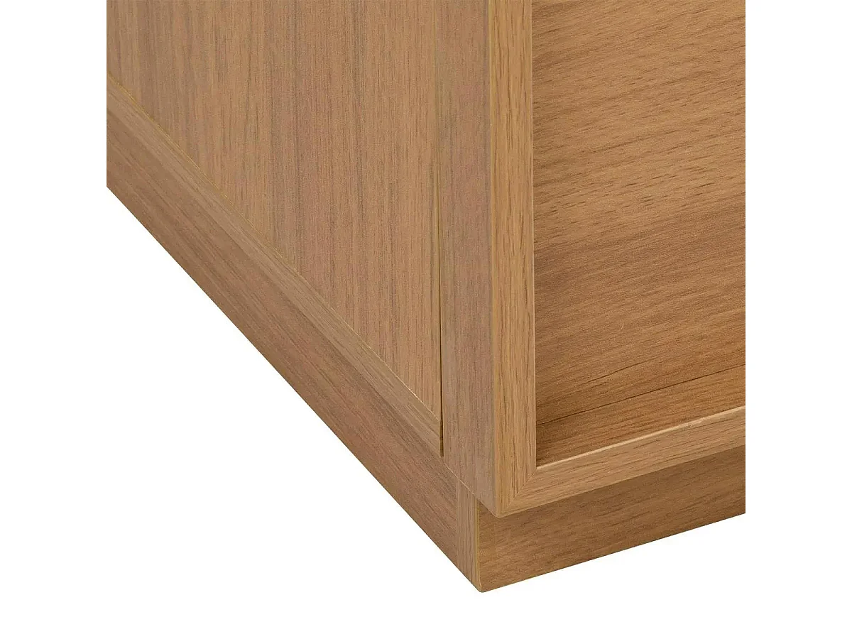 Commode 3 Tiroirs "Framy" 80cm Marron