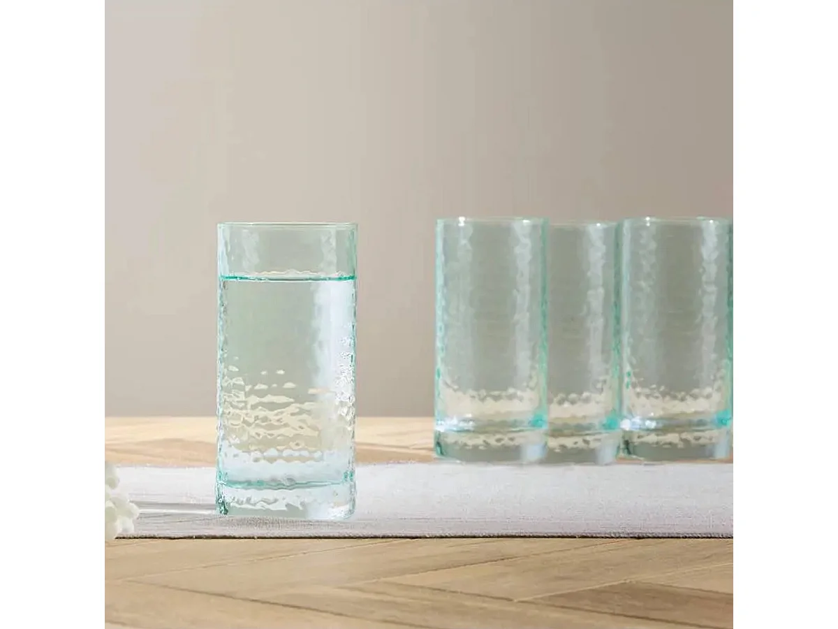 Lot de 6 Gobelets Hauts "Celia" 30cl Vert Menthe