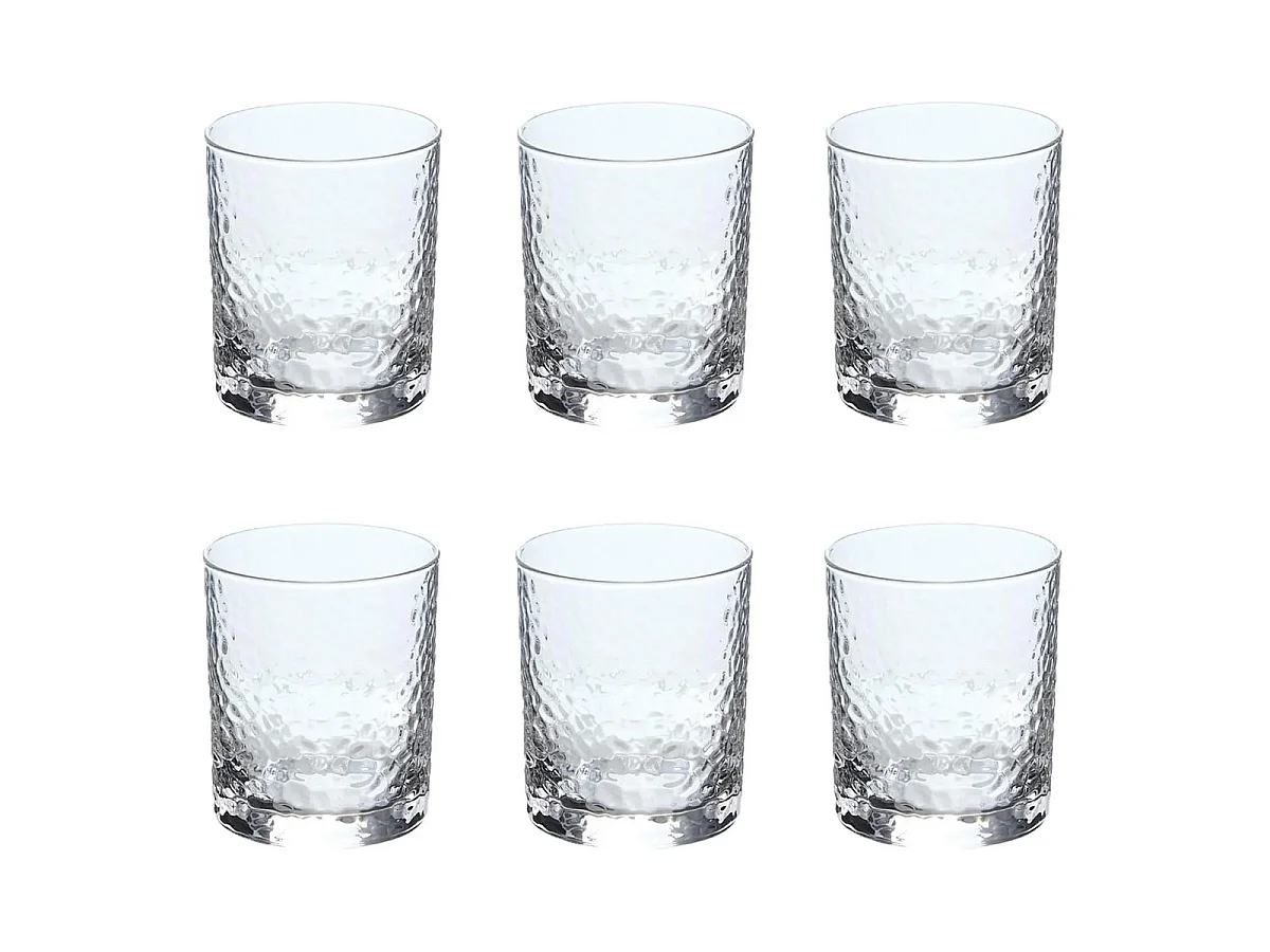 Lot de 6 Gobelets Bas "Celia" 31cl Transparent