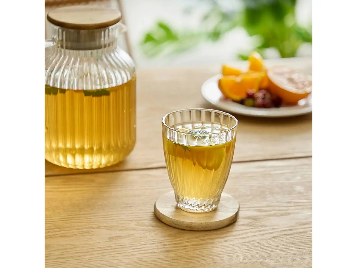 Lot de 6 Gobelets Bas "Margeau" 29cl Transparent
