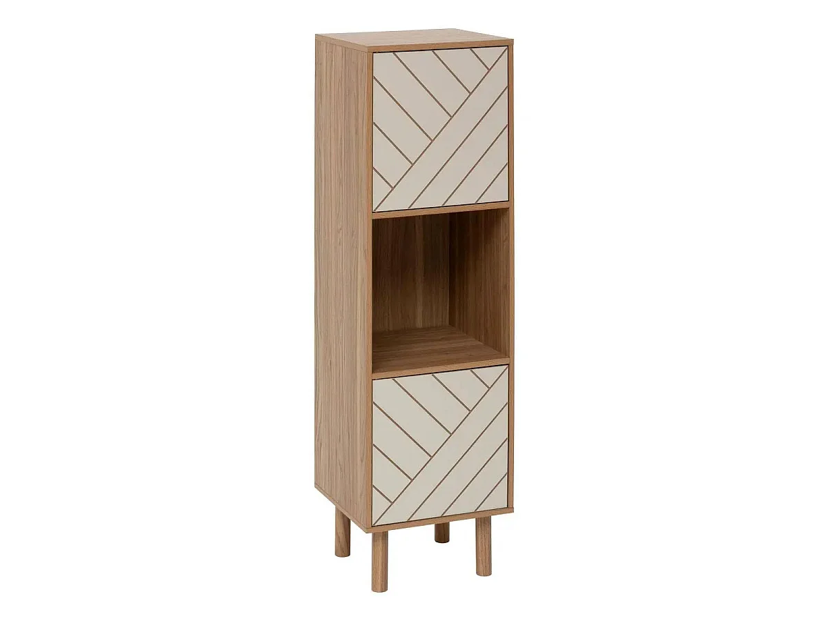 Etagère 3 Cases "Mix'n'Match" 115cm Marron