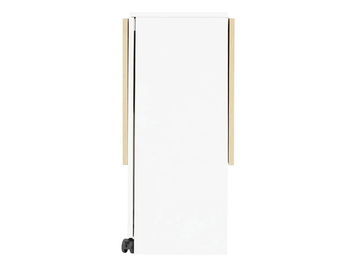 Table Pliante à Rabats "Eat Up" 34-120cm Blanc