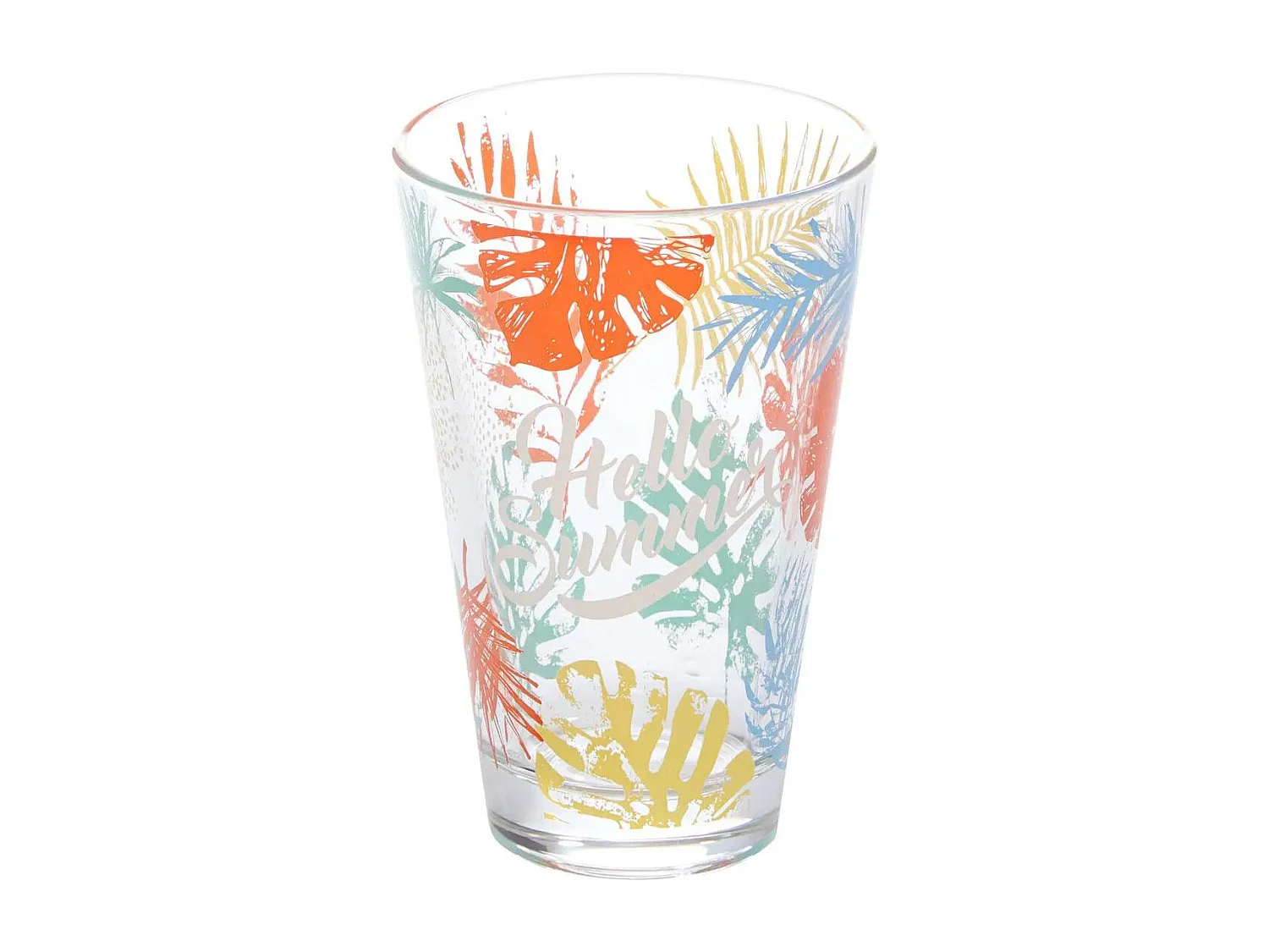 Lot de 6 Gobelets Hauts "Hello Summer" 31cl Multicolore