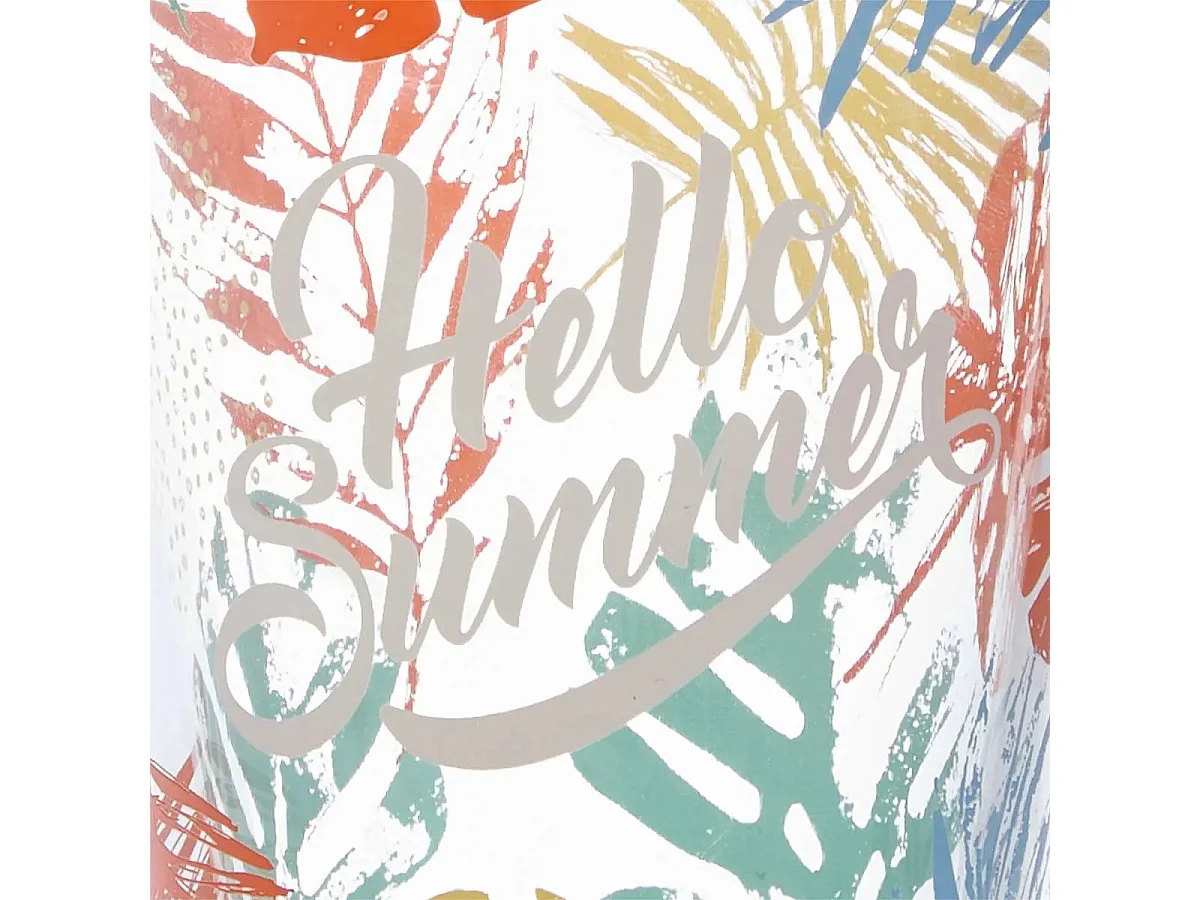 Lot de 6 Gobelets Hauts "Hello Summer" 31cl Multicolore