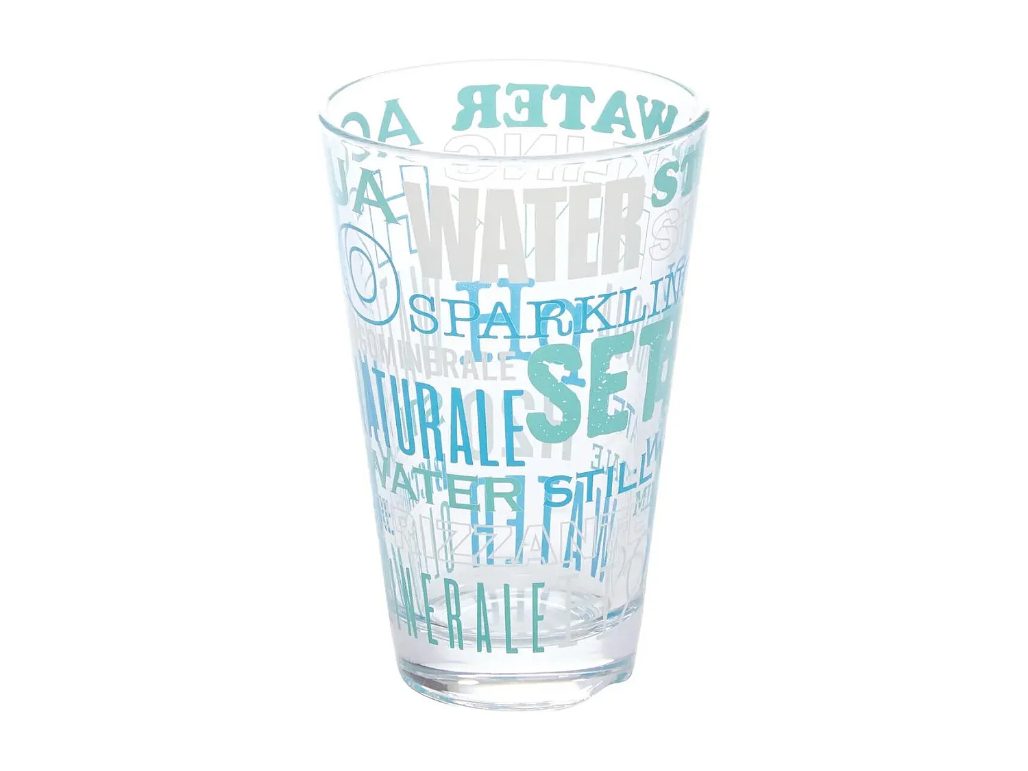Lot de 6 Gobelets Hauts "Aqua" 31cl Bleu