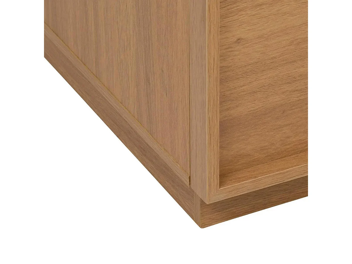 Commode 6 Tiroirs "Framy" 127cm Marron