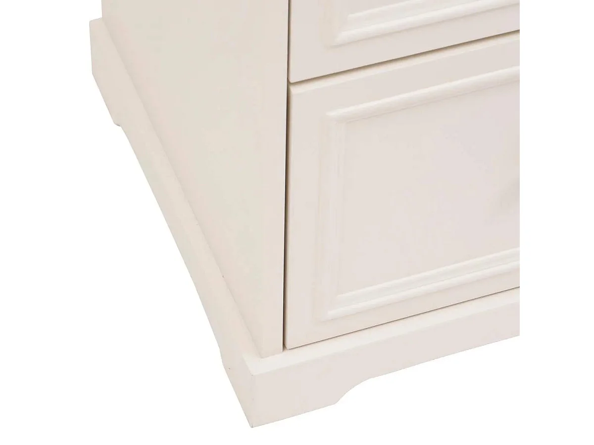 Commode 3 Tiroirs "Mohéa" 67cm Ivoire