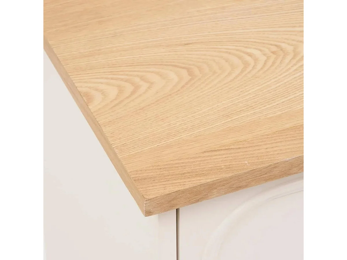 Commode 3 Tiroirs "Mohéa" 67cm Ivoire