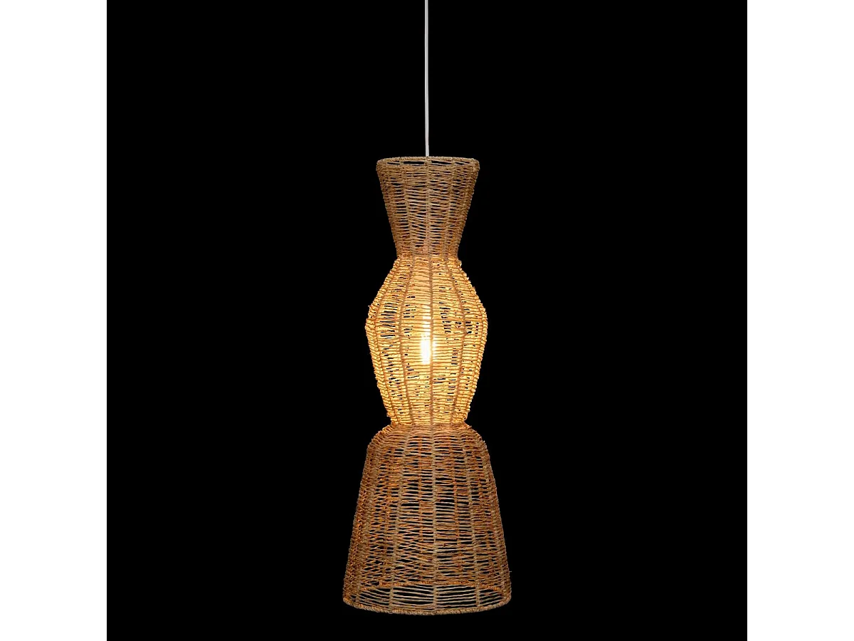Lampe Suspension en Jute "Titus" 68cm Naturel