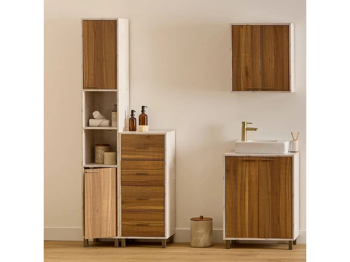 Colonne de Salle de Bain "Côme" 194cm Beige