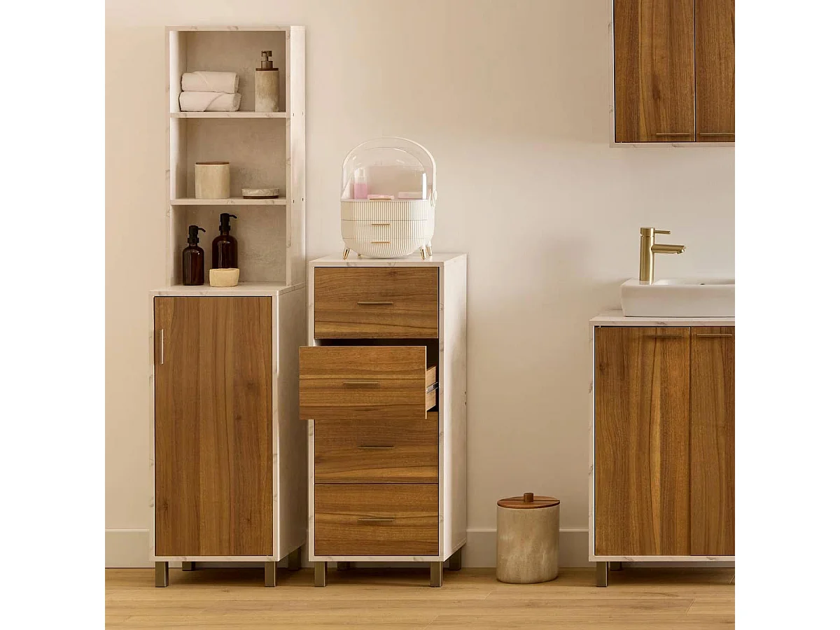 Colonne de Salle de Bain "Côme" 168cm Beige