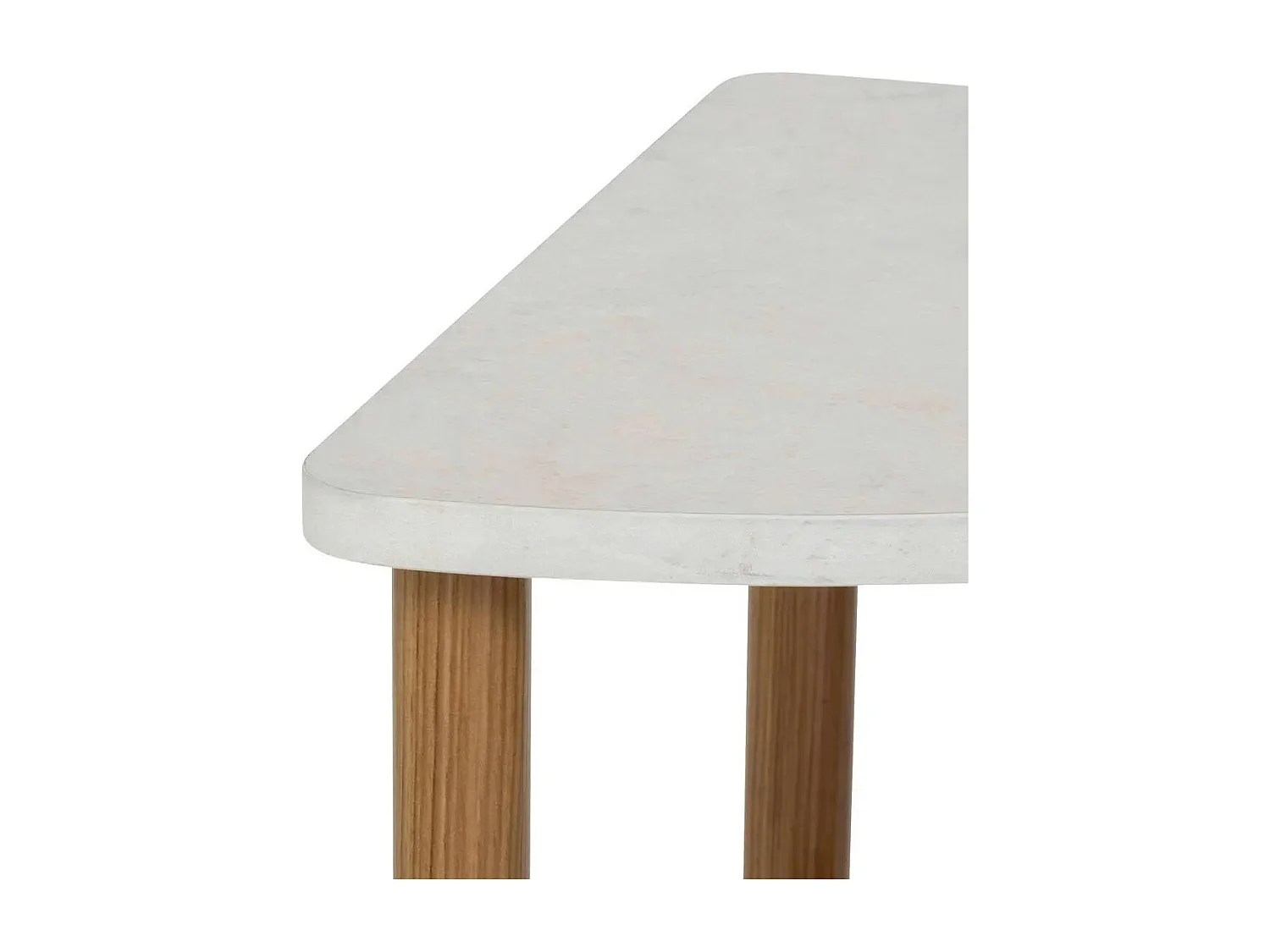 Étagère d'Angle 3 Niveaux Design "Côme" 76cm Marron
