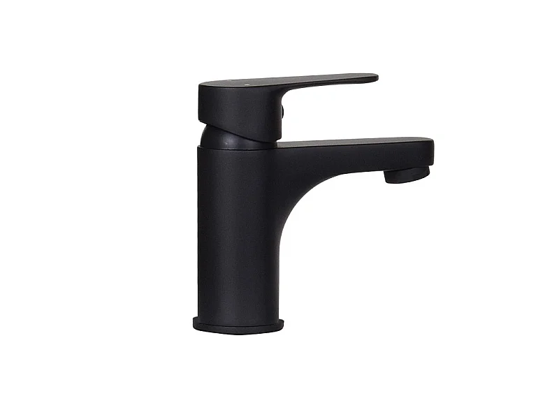Meuble lave-mains + robinet noir LISA