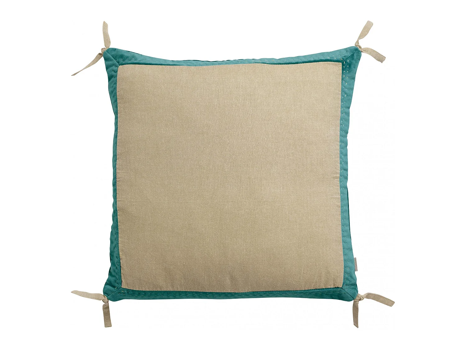 Kussen Elise Chambray Grijsgroen 45 x 45 cm